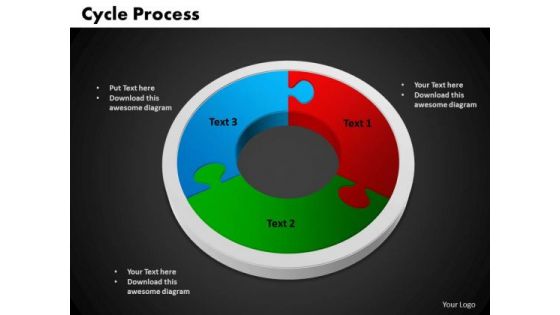 PowerPoint Design Cycle Process Marketing Ppt Slide