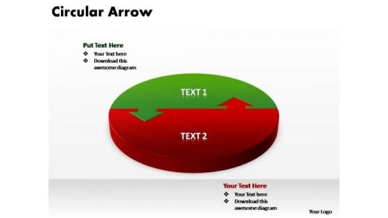 PowerPoint Design Diagram Circular Arrow Ppt Themes