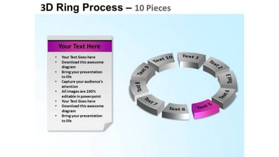 PowerPoint Design Diagram Ring Process Ppt Template