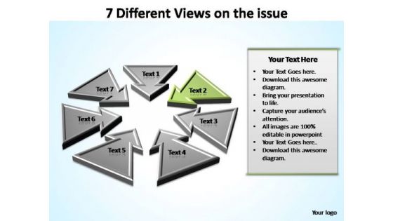 PowerPoint Design Diagram Views Ppt Template