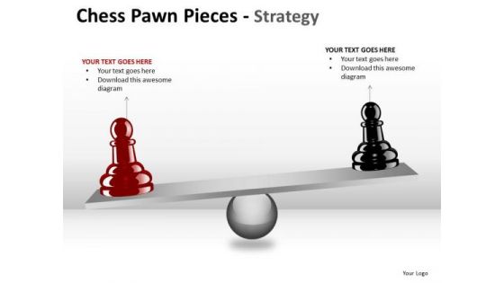 PowerPoint Design Download Chess Pawn Ppt Slides