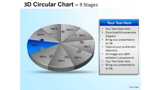 PowerPoint Design Download Circular Ppt Template