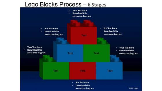 PowerPoint Design Download Lego Blocks Ppt Backgrounds