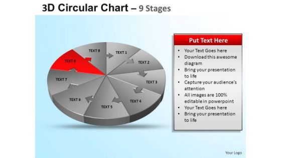 PowerPoint Design Editable Circular Ppt Template