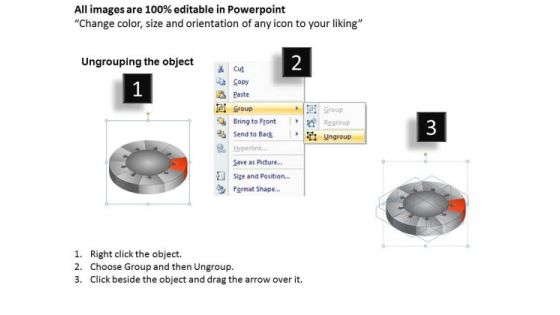 PowerPoint Design Editable Circular Process Ppt Theme Slide02