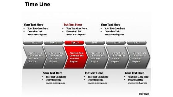 PowerPoint Design Editable Flow Process Ppt Template