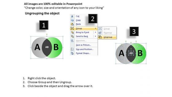 PowerPoint Design Executive Competition Targets Venn Pie Chart Diagram Ppt Theme