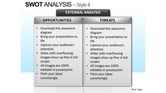 PowerPoint Design Executive Designs Swot Analysis Ppt Templates