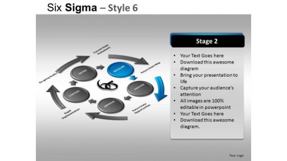 PowerPoint Design Executive Strategy Six Sigma Ppt Theme