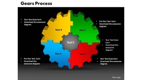 PowerPoint Design Gears Company Ppt Theme