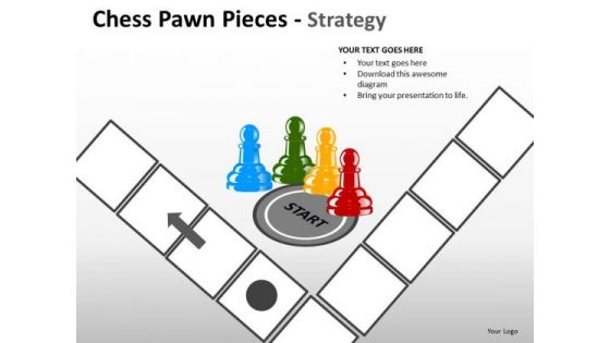 PowerPoint Design Growth Chess Pawn Ppt Slidelayout