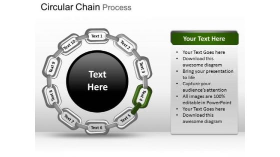 PowerPoint Design Image Circular Chain Ppt Designs