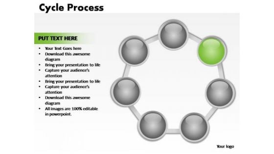 PowerPoint Design Image Cycle Process Ppt Template