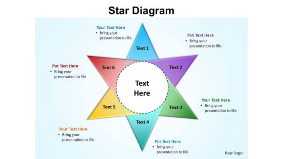 PowerPoint Design Image Star Diagram Ppt Design