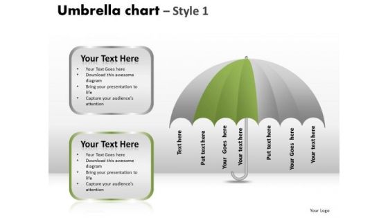 PowerPoint Design Image Umbrella Chart Ppt Slide Designs