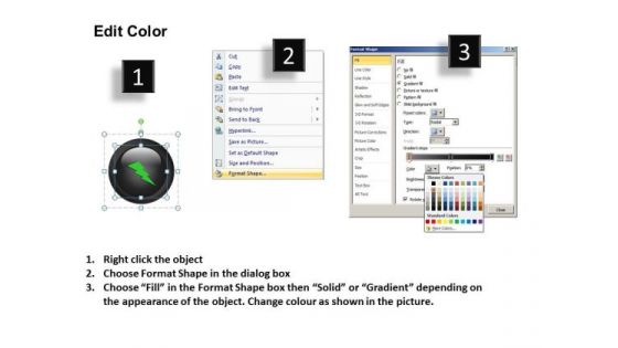 PowerPoint Design Leadership Buttons Icons Ppt Designs