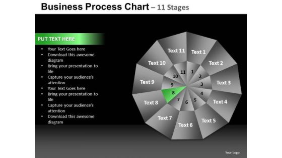 PowerPoint Design Leadership Pie Chart Ppt Template