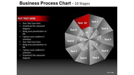 PowerPoint Design Leadership Pie Chart Ppt Theme