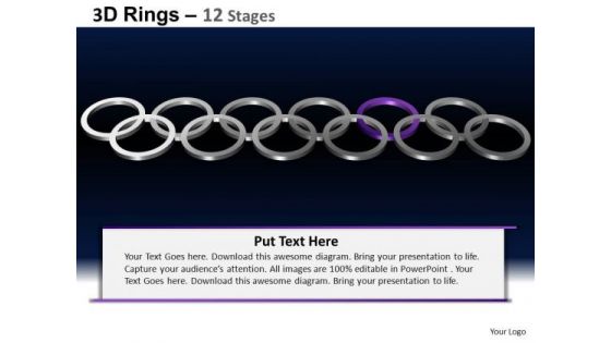 PowerPoint Design Leadership Rings Ppt Backgrounds PowerPoint Design Leadership Rings Ppt Backgrounds
