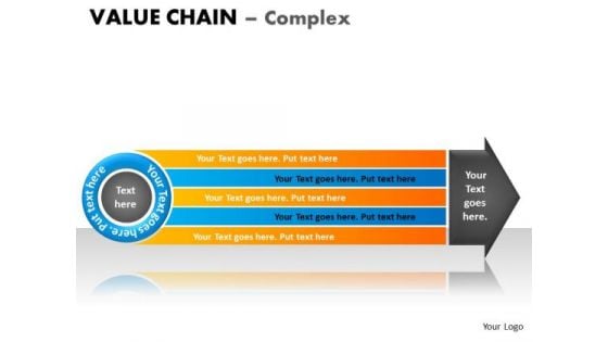 PowerPoint Design Leadership Value Chain Ppt Theme