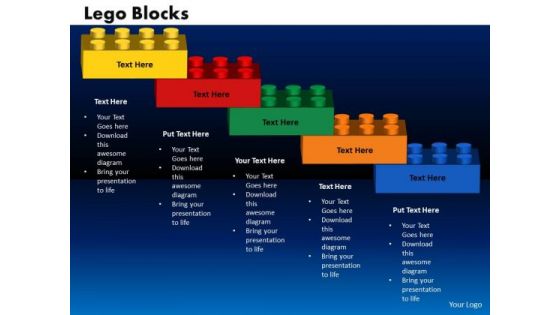 PowerPoint Design Lego Blocks Games Ppt Templates