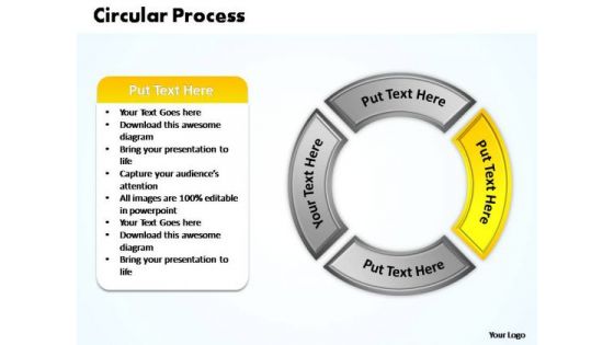 PowerPoint Design Marketing Circular Process Ppt Presentation