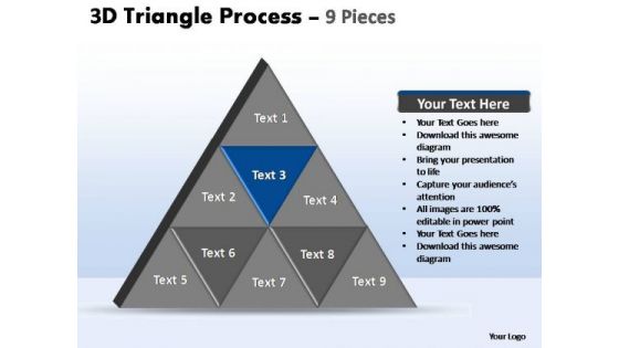 PowerPoint Design Marketing Triangle Process Ppt Presentation Designs