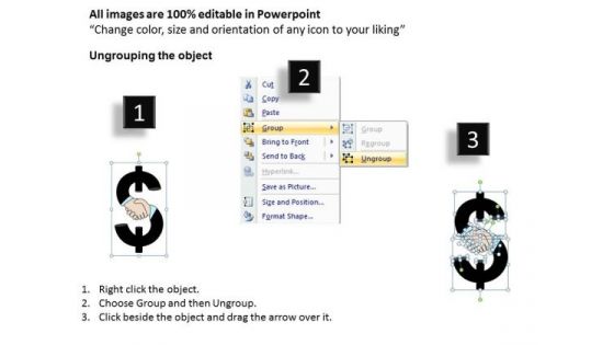 PowerPoint Design Process Certified Handshake Ppt Theme