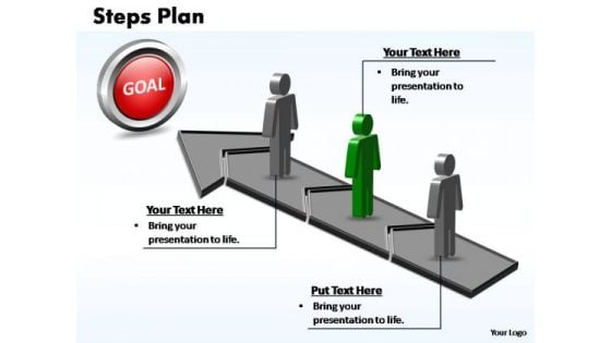 PowerPoint Design Process Steps Plan 3 Stages Style 2 Ppt Presentation
