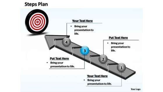 PowerPoint Design Process Steps Plan Ppt Slides