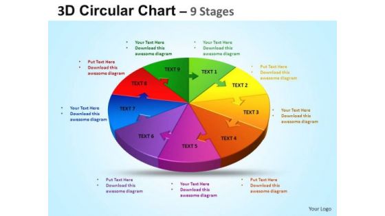 PowerPoint Design Sales Circular Ppt Design