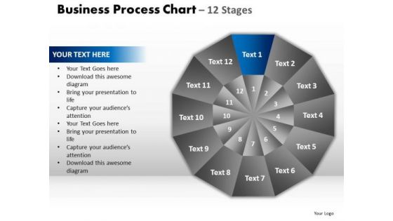 PowerPoint Design Slides Business Circular Quadrant Ppt Theme