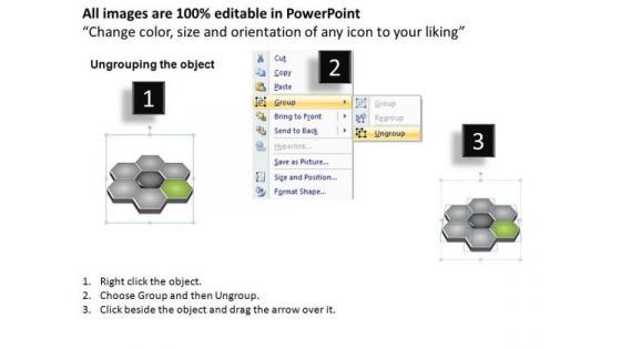 PowerPoint Design Slides Business Hexagon Shapes Ppt Backgrounds