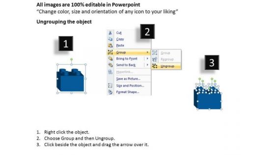 PowerPoint Design Slides Business Lego Blocks Ppt Themes