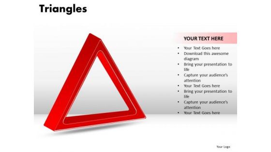 PowerPoint Design Slides Business Triangles Ppt Layout