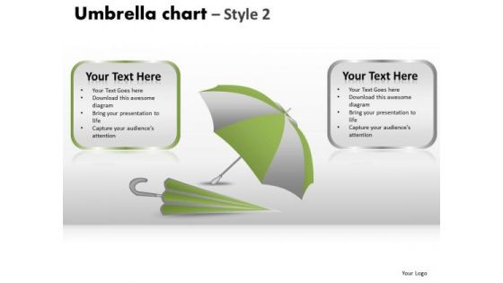 PowerPoint Design Slides Business Umbrella Chart Ppt Slides