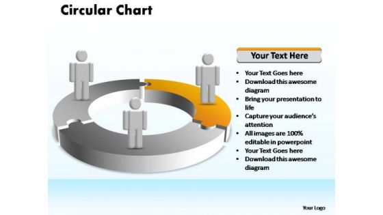 PowerPoint Design Slides Chart Circular Ppt Process