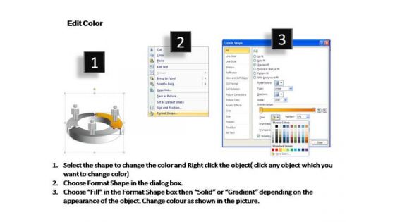 PowerPoint Design Slides Chart Circular Ppt Process