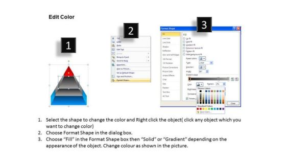 PowerPoint Design Slides Chart Pyramid Ppt Backgrounds Slide03