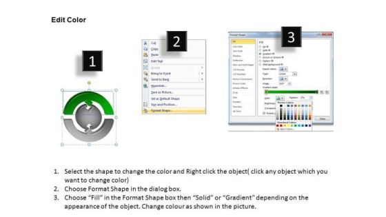 PowerPoint Design Slides Chart Round Process Flow Chart Ppt Presentation Slide03