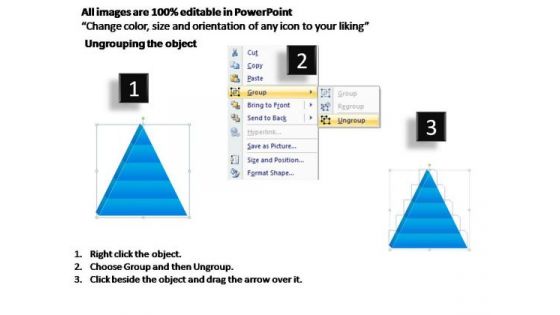 PowerPoint Design Slides Chart Triangle Process Ppt Theme