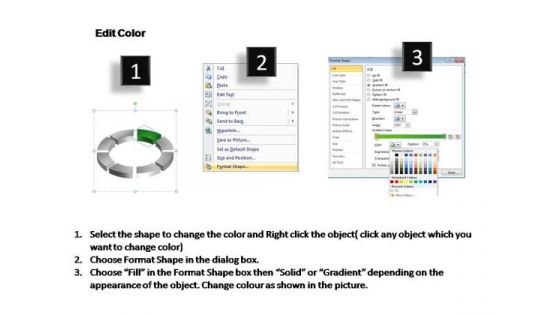 PowerPoint Design Slides Circle Chart Ring Process Ppt Slides
