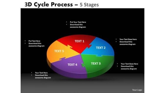 PowerPoint Design Slides Circular Chart Cycle Process Ppt Theme