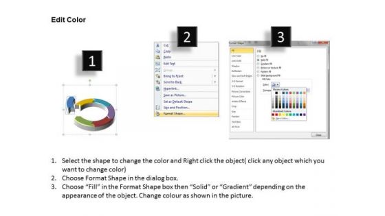 PowerPoint Design Slides Company Circular Process Ppt Presentation