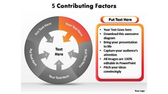 PowerPoint Design Slides Company Contributing Factors Ppt Presentation