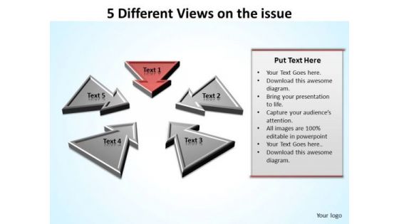 PowerPoint Design Slides Company Different Views Ppt Backgrounds