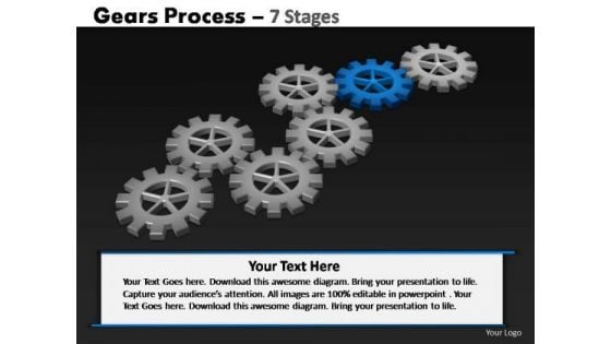 PowerPoint Design Slides Company Gears Process Ppt Backgrounds