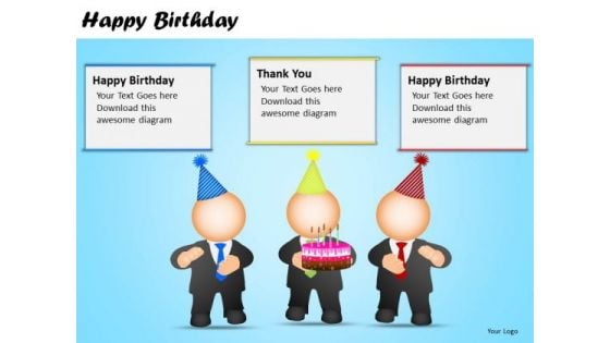 PowerPoint Design Slides Corporate Success Happy Birthday Ppt Slidelayout