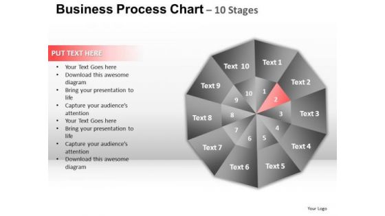 PowerPoint Design Slides Diagram Circular Quadrant Ppt Template