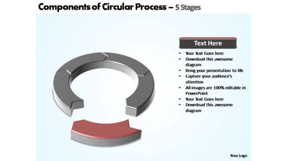 PowerPoint Design Slides Diagram Components Of Circular Ppt Design